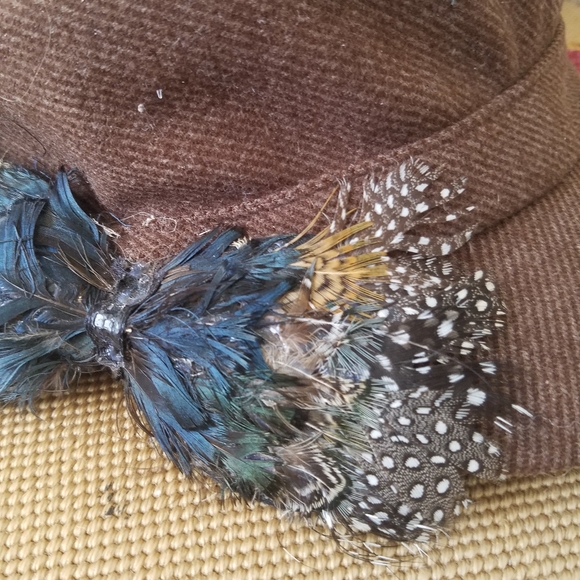 Feather Bow Cadet Cap - Picture 3 of 5